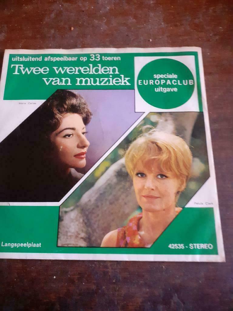 EP (33t) Twee werelden van muziek(specialeEuropaclub uitgave, CD & DVD, Vinyles Singles, Enlèvement ou Envoi, Classique