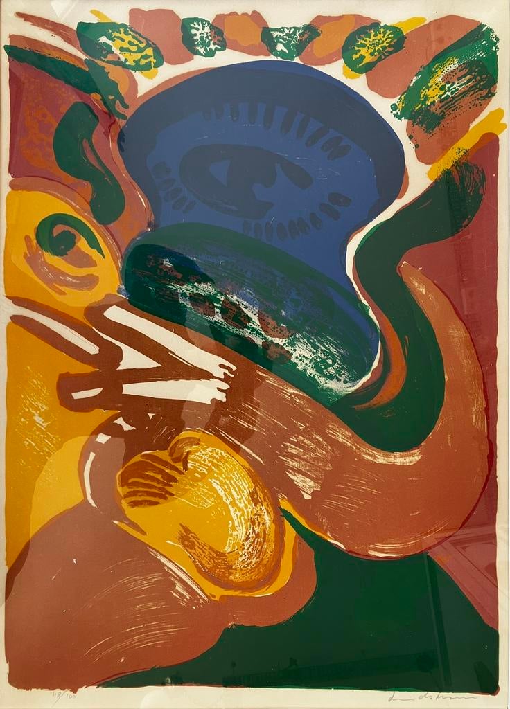 Litho Bengt Lindström (1925-2008), Antiek en Kunst, Ophalen