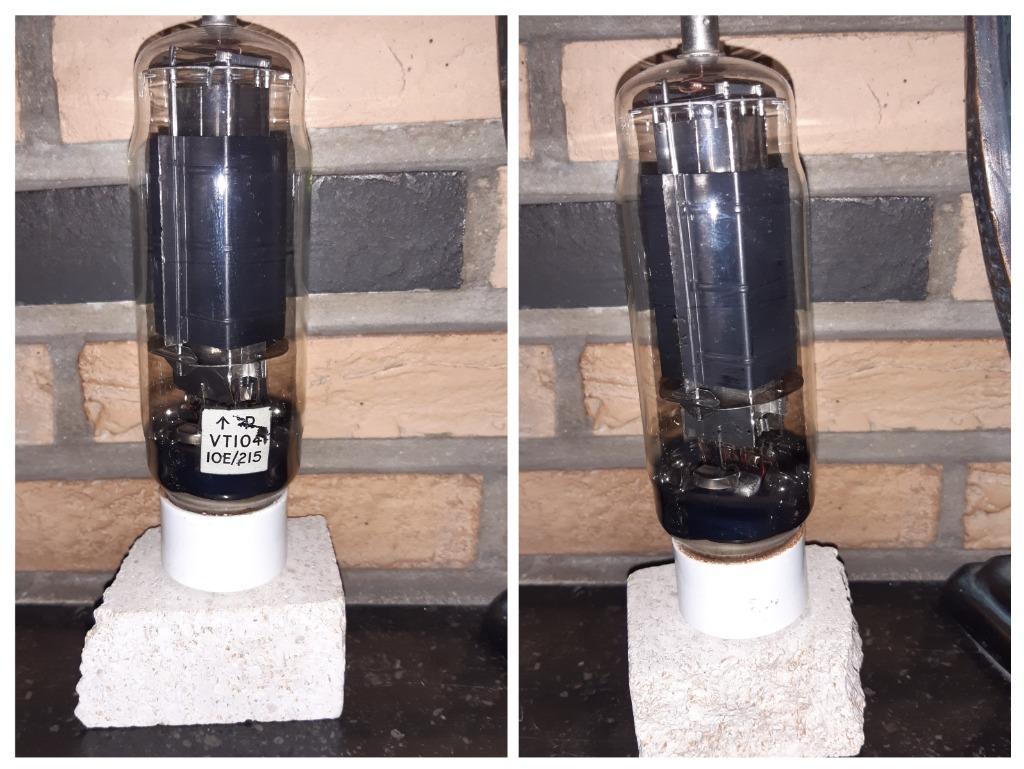 1 Zeldzame radio lamp uit een Lancaster.. Vliegtuig., Ophalen