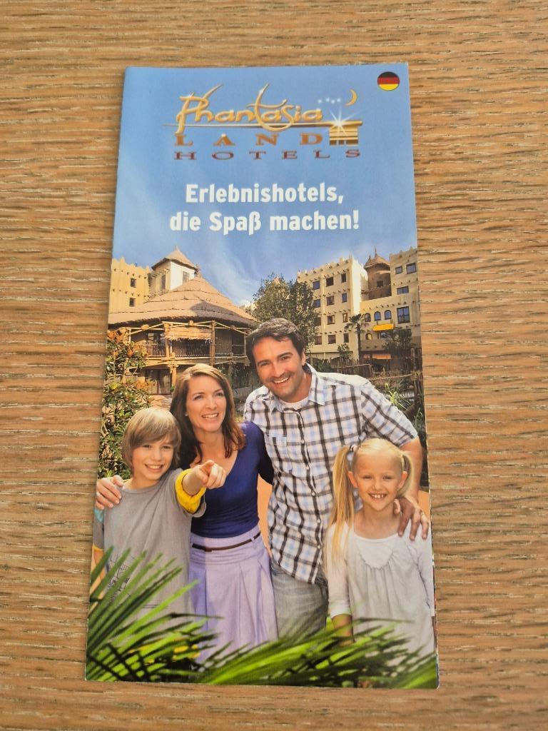 Folder Phantasialand hotels 2011, Collections, Enlèvement ou Envoi, Comme neuf