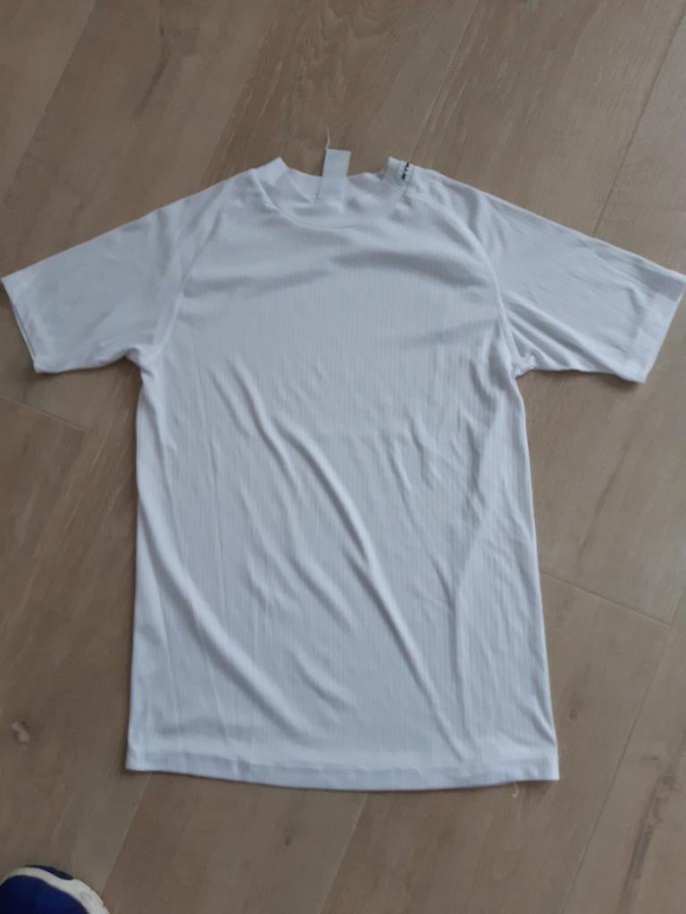 Fiets shirt maat M, Maat 48/50 (M), Wit, Ophalen of Verzenden, Zo goed als nieuw