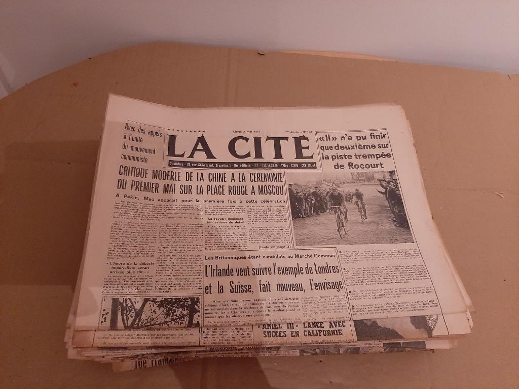 La Cité (krant), Ophalen, Krant
