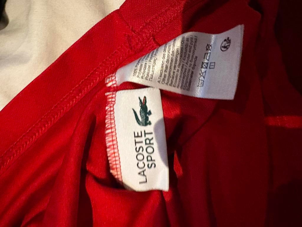 Lacoste sweater EA7 T-shirt en poloshirt, Ophalen of Verzenden, Gedragen, Maat 46 (S) of kleiner, Blauw