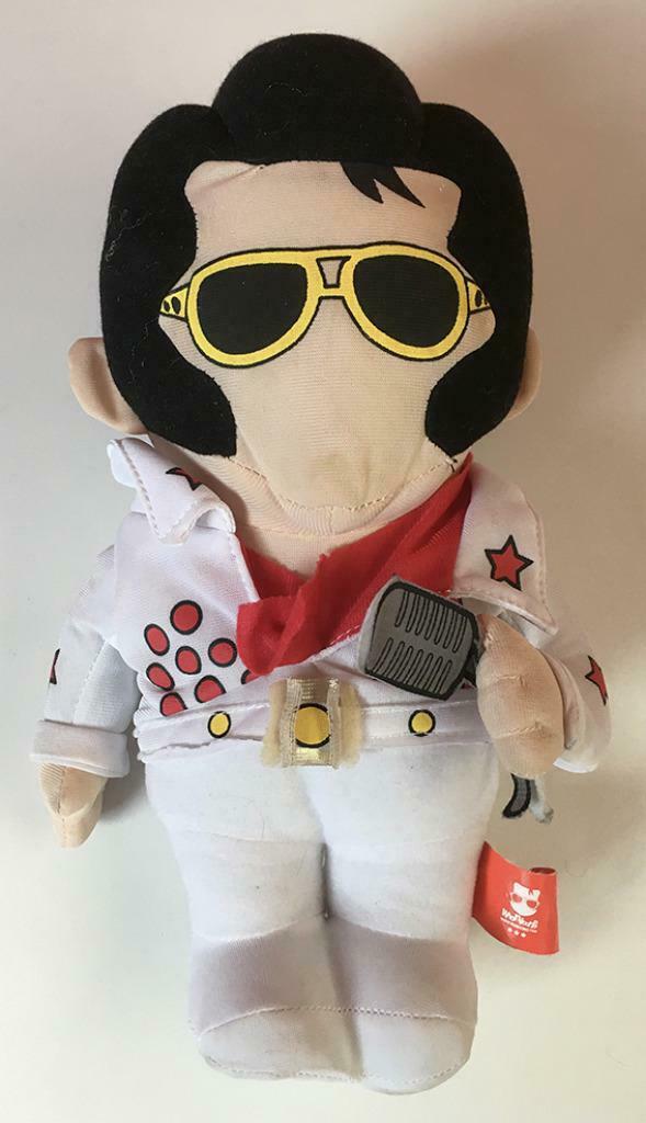Knuffel Elvis Presley (31 cm), Ophalen of Verzenden, Gebruikt, Overige typen