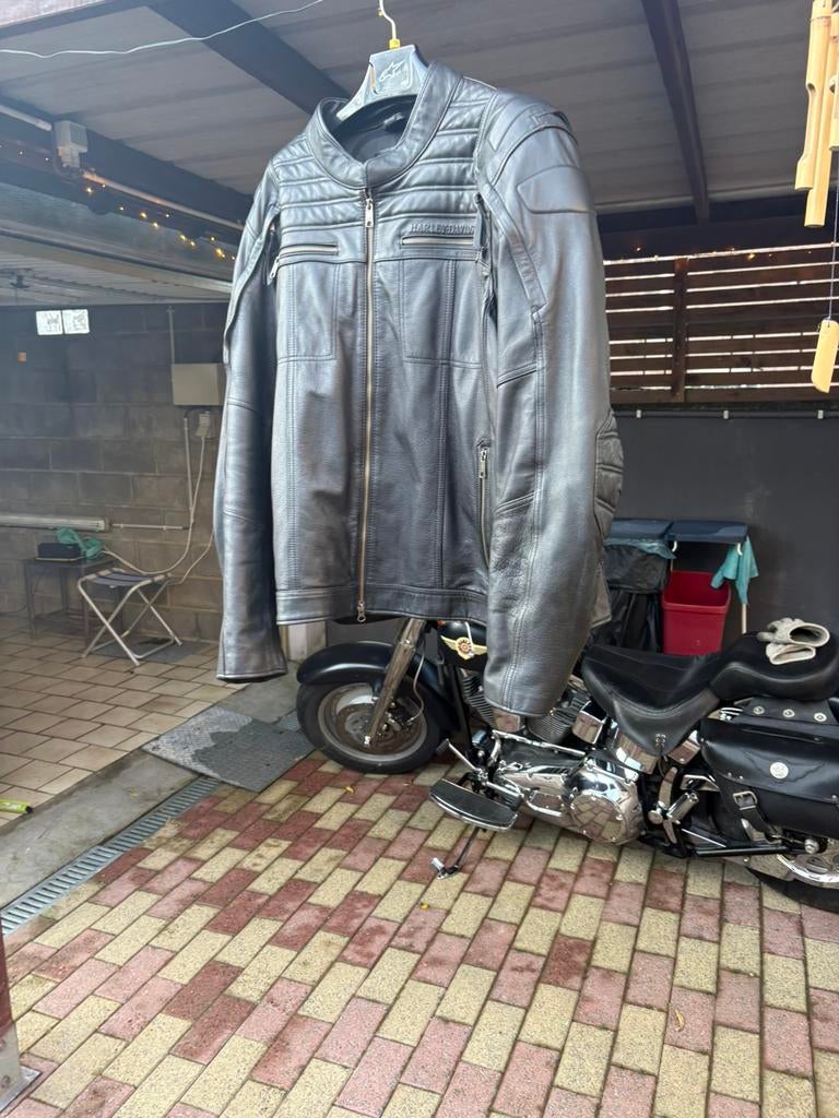 Cuir harley xxxl, Motos, Harley Davidson, Manteau | cuir, Enlèvement, Neuf, sans ticket