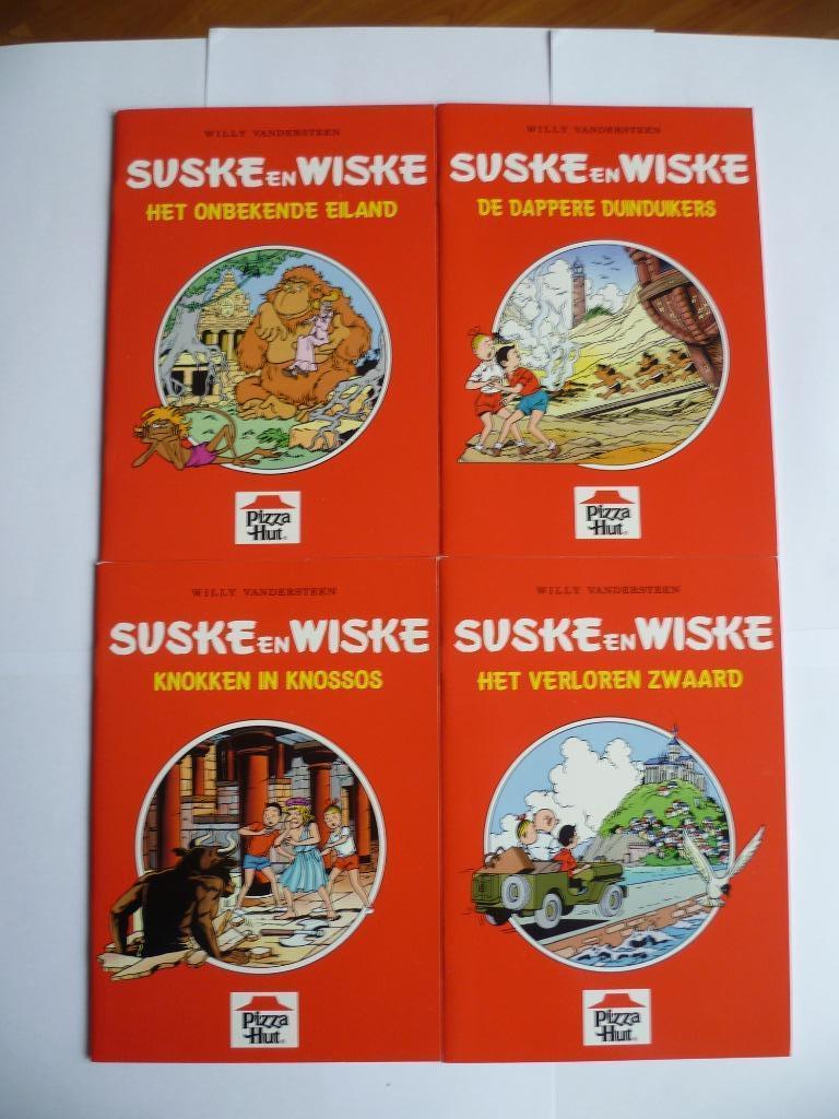 SUSKE EN WISKE COMPLETE SET"PIZZA HUT"STRIPS UIT 1999, Livres, BD, Neuf, Série complète ou Série, Enlèvement ou Envoi