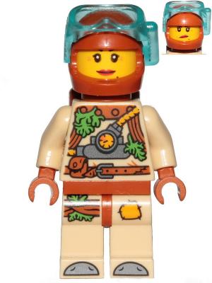 Lego minifiguur hs055  Jennie Napo Hidden Side (2), Ophalen of Verzenden, Nieuw, Complete set, Lego