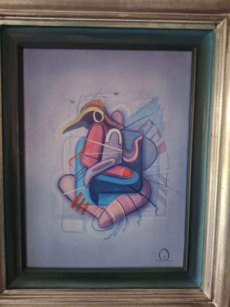 Schilderij Antoon Torrekens 50  60 cm, Ophalen