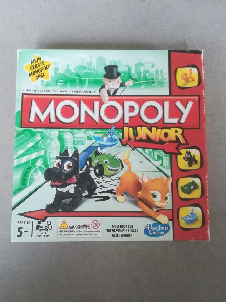 Monopoly junior (Hasbro), Ophalen, Gebruikt