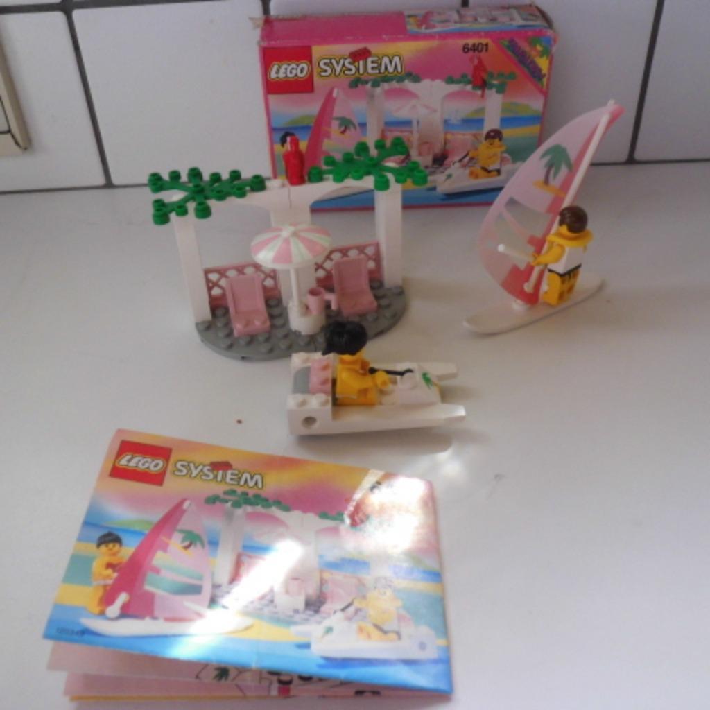 lego 6401 paradisa Seaside Cabana, Enlèvement ou Envoi, Utilisé, Ensemble complet, Lego