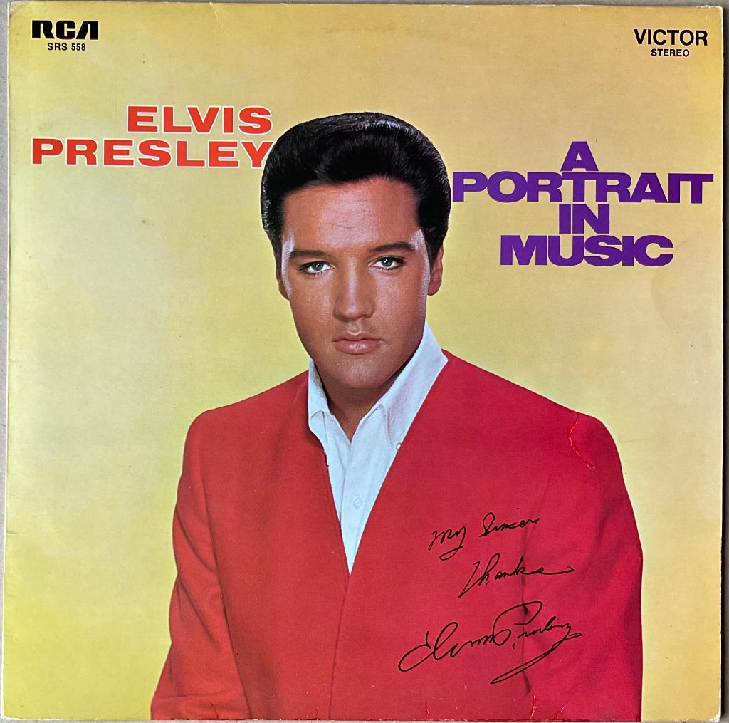 Vinyle Elvis Presley « Un portrait en musique » 1973, Envoi, Comme neuf, 12 pouces