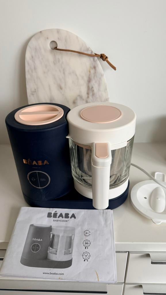 Beaba babycook Neo night blue, Kinderen en Baby's, Ophalen, Zo goed als nieuw