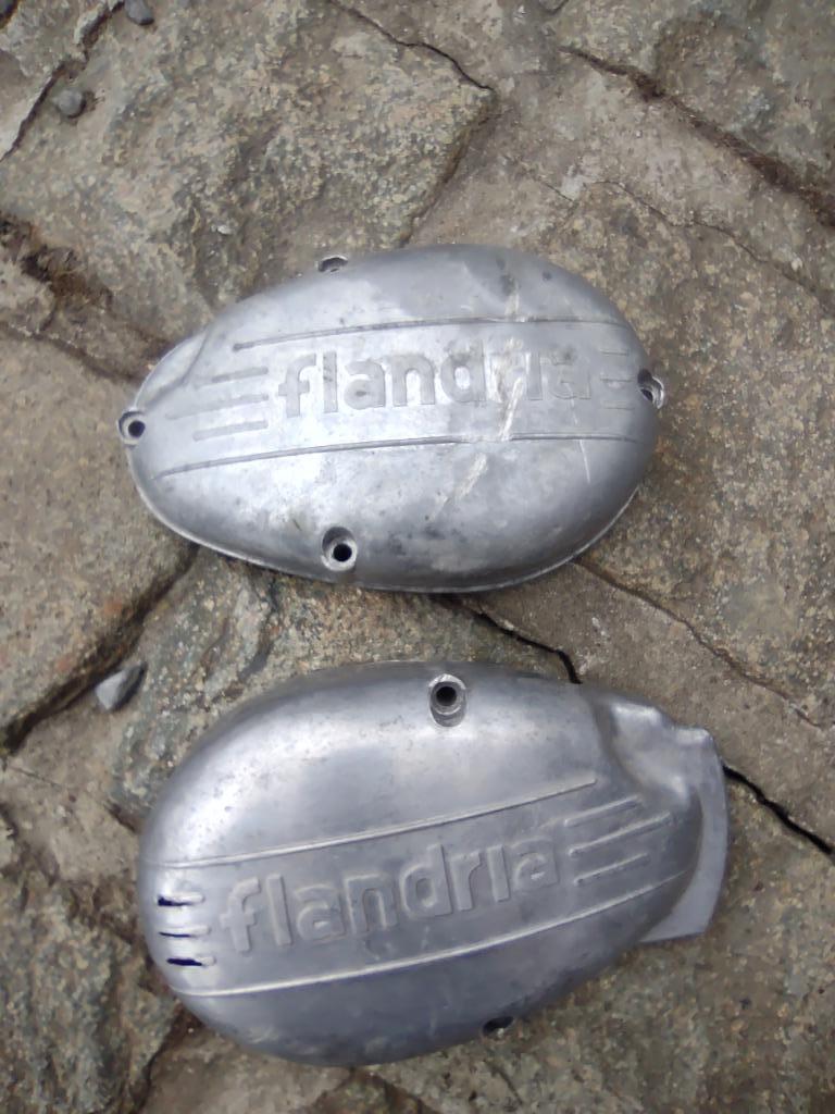 set zijdeksels flandria aut. rond model, Ophalen of Verzenden