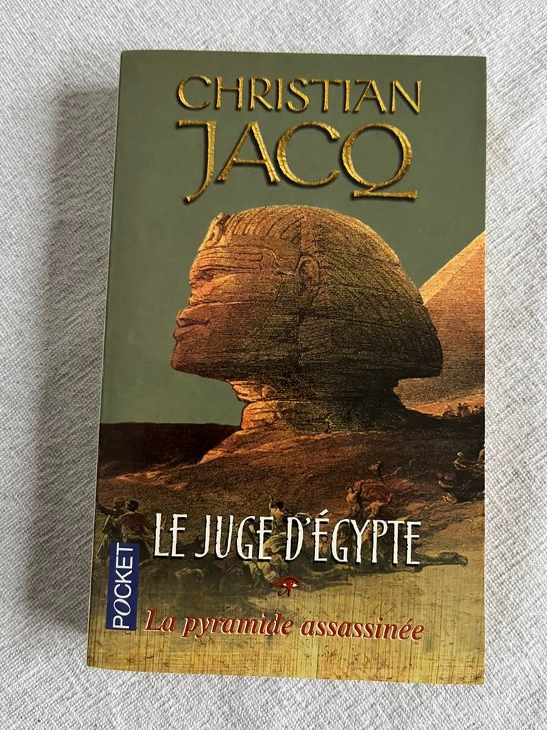 Christian Jacq - Le Juge d’Egypte, Livres, Enlèvement, Comme neuf, CHRISTIAN JACQ