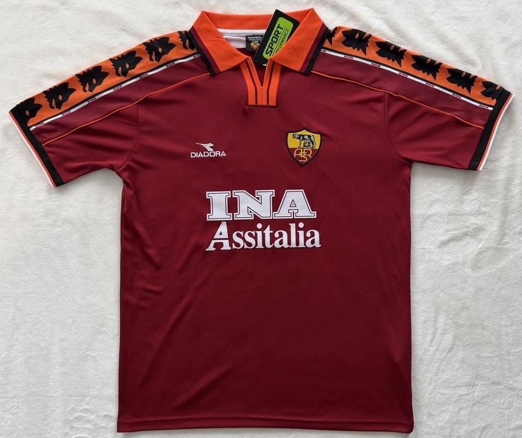 AS Roma Totti Voetbalshirt Origineel Nieuw 1998, Enlèvement ou Envoi, Comme neuf