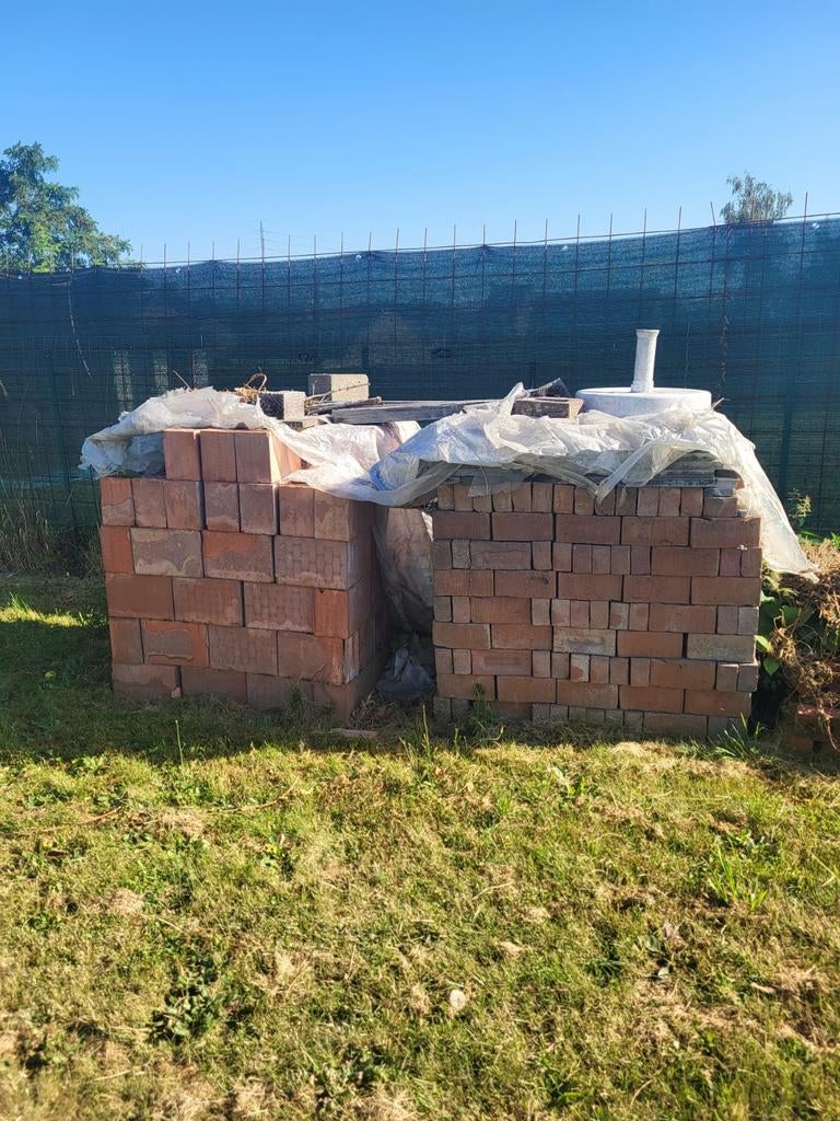Brique et bloc terca  de 14  a vendre, Enlèvement, Comme neuf