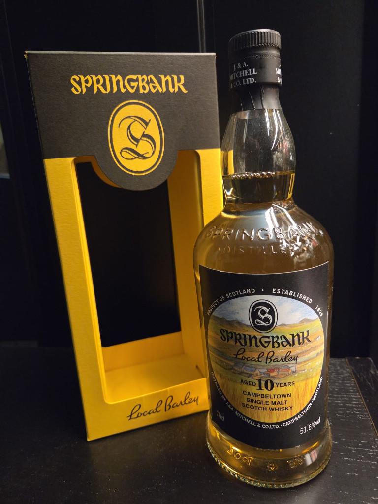Springbank - Local Barley 10ans (2011), Ophalen of Verzenden, Nieuw, Overige gebieden, Overige typen