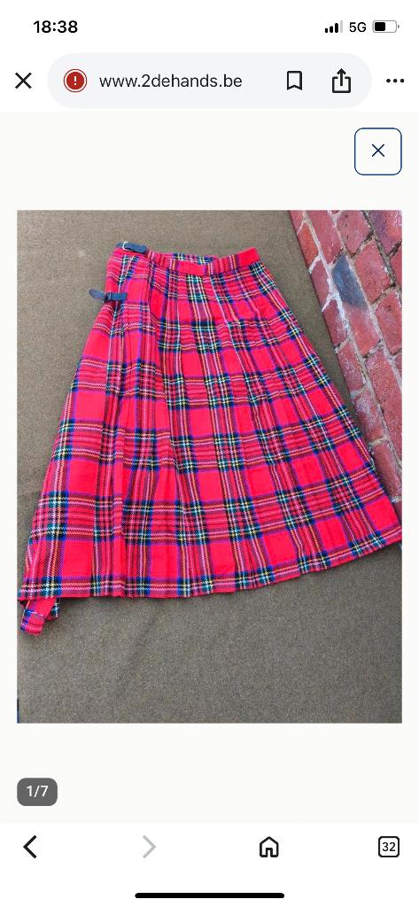 Echte Schotse kilt, Kleding | Heren, Ophalen, Zo goed als nieuw