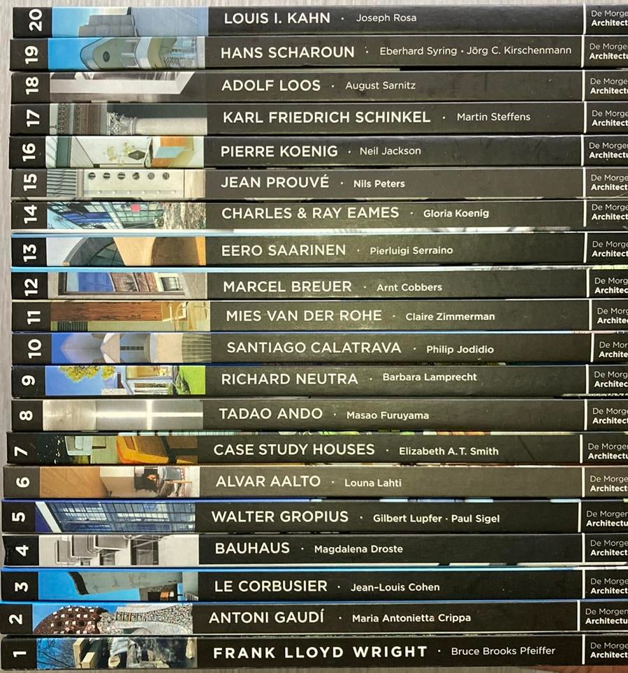 Taschen De Morgen Kunstcollectie Architectuur en design, Boeken, Ophalen of Verzenden, Zo goed als nieuw