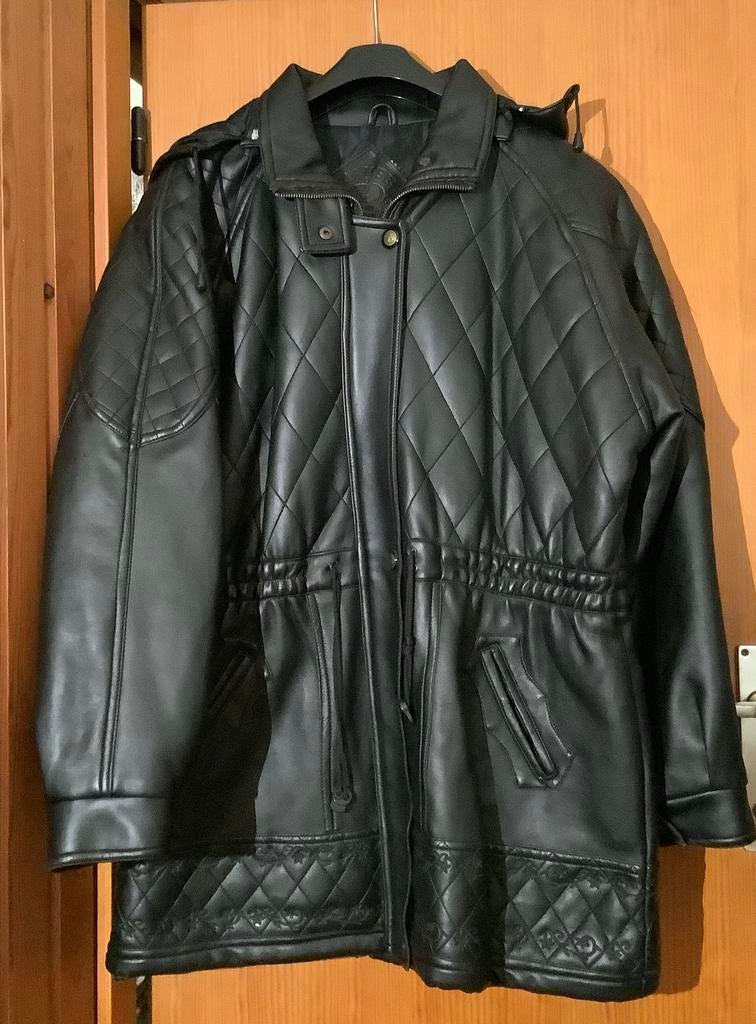 Leren jas (XL), Gedragen