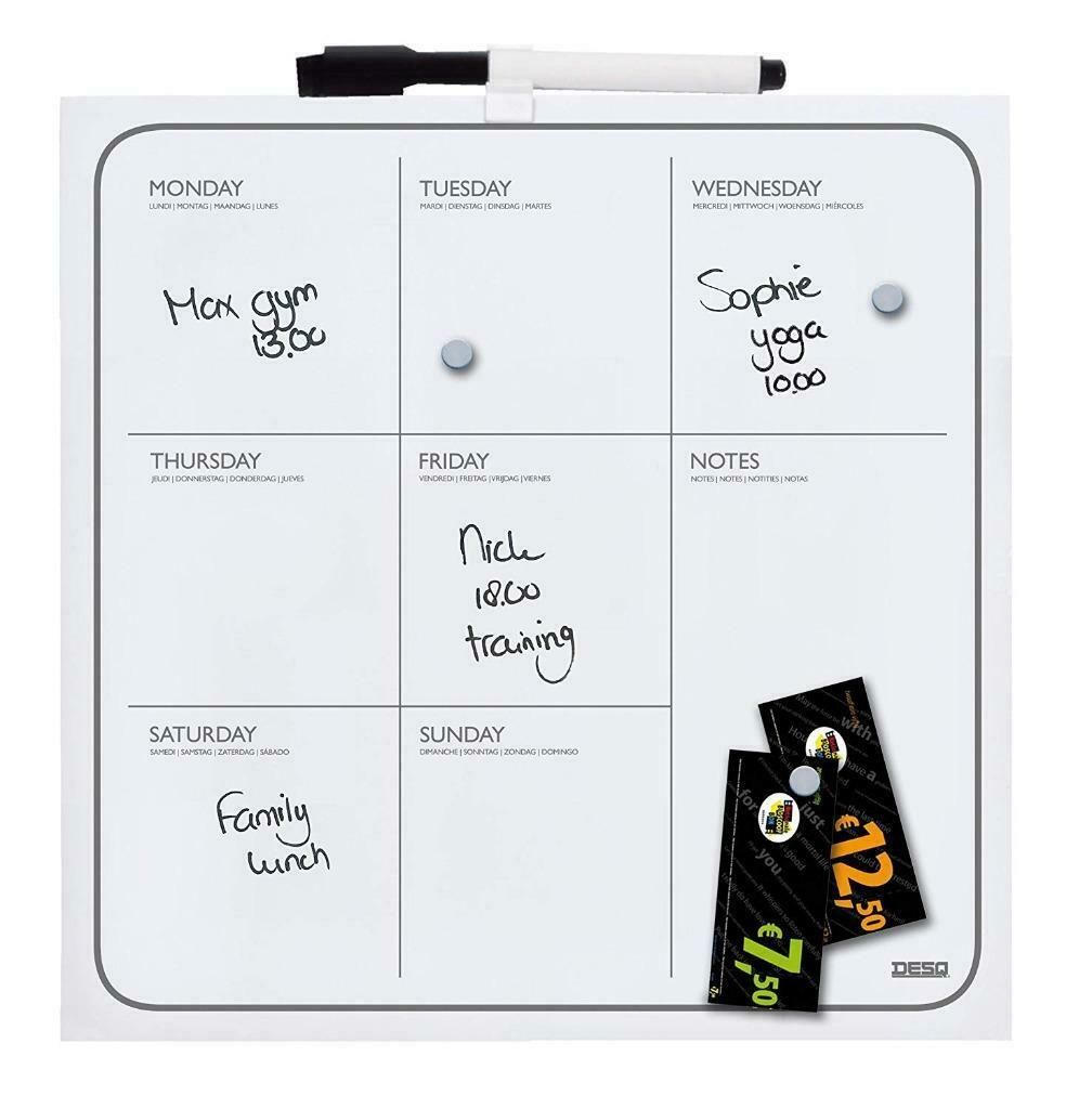 Desq 4214 Magnetische Weekplanner 35x35, Enlèvement ou Envoi, Neuf