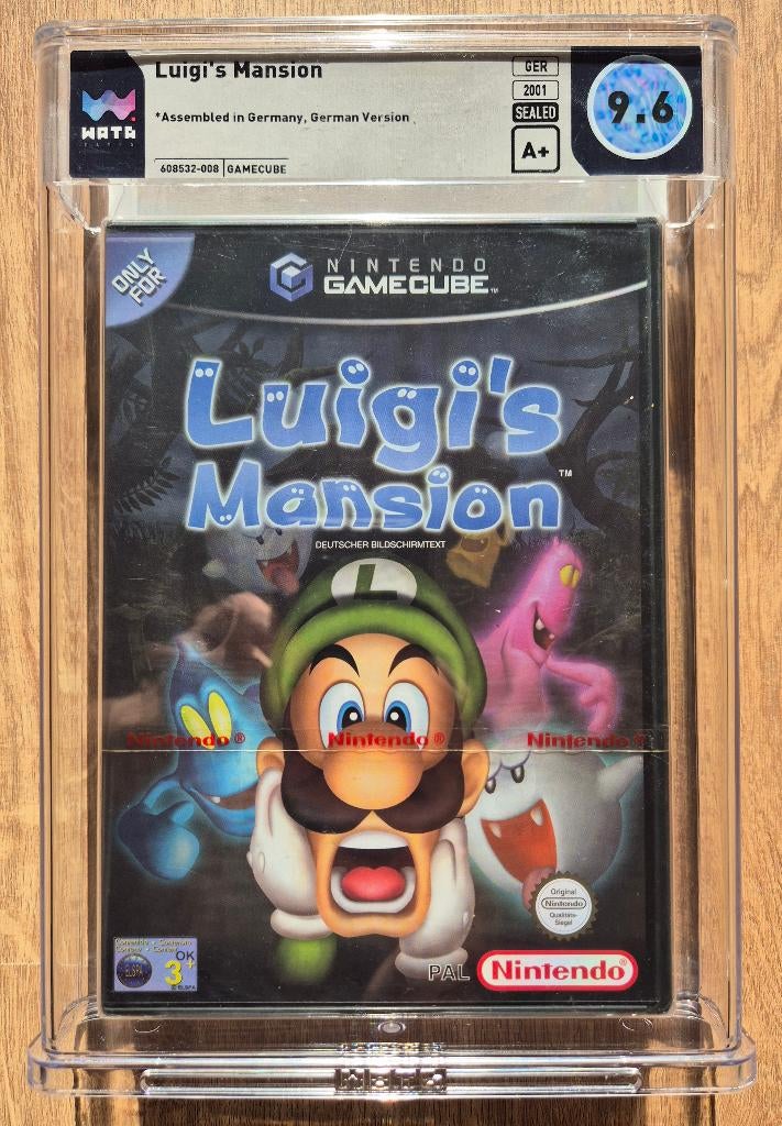 Sealed Graded Nintendo GameCube en Wii U games VGA WATA PSA, Envoi, Neuf