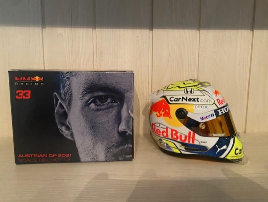 MAX VERSTAPPEN 2021 AUSTRIAN GP 1/2 HELMET, Enlèvement ou Envoi, Comme neuf, ForTwo