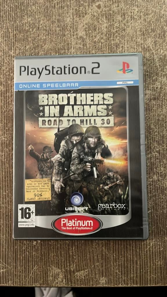 Jeu PS 2 - Brothers in arms road to hill 30, Enlèvement ou Envoi, Comme neuf
