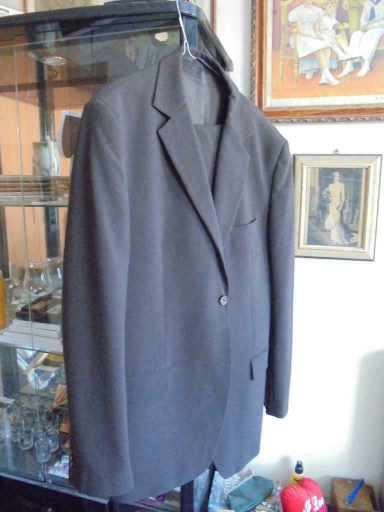 herenpak bruine kleur, Kleding | Heren, Ophalen of Verzenden, Gedragen, Maat 48/50 (M), Bruin
