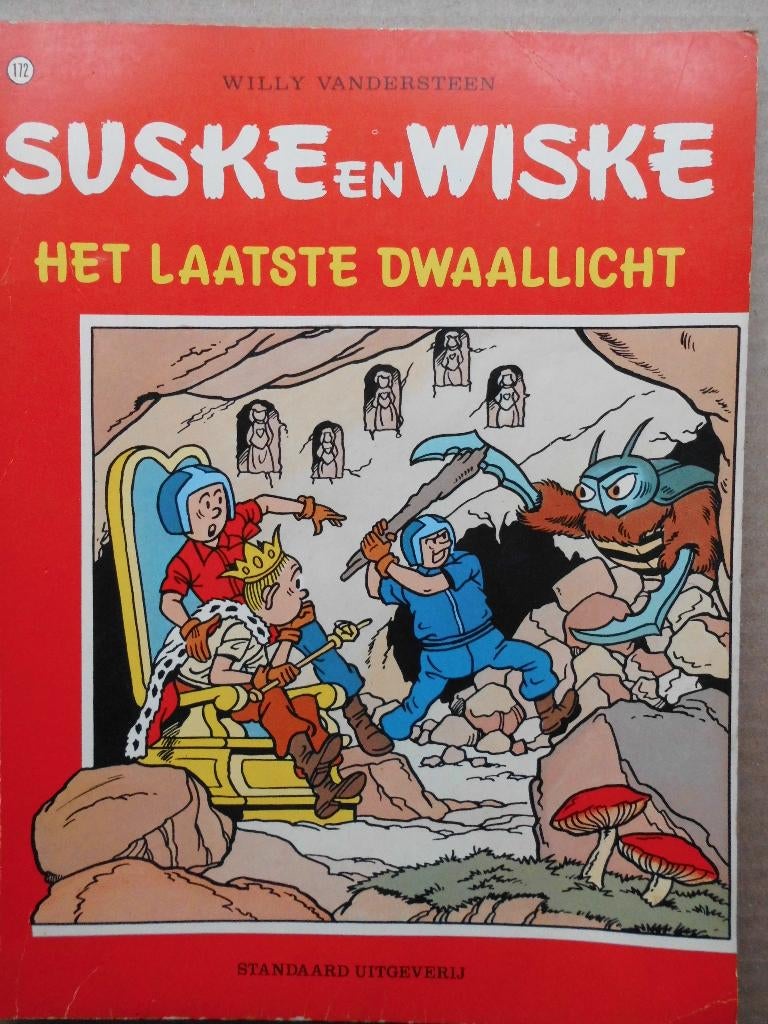 Suske en Wiske - Het laatste dwaallicht, Enlèvement ou Envoi, Willy Vandersteen, Une BD, Utilisé
