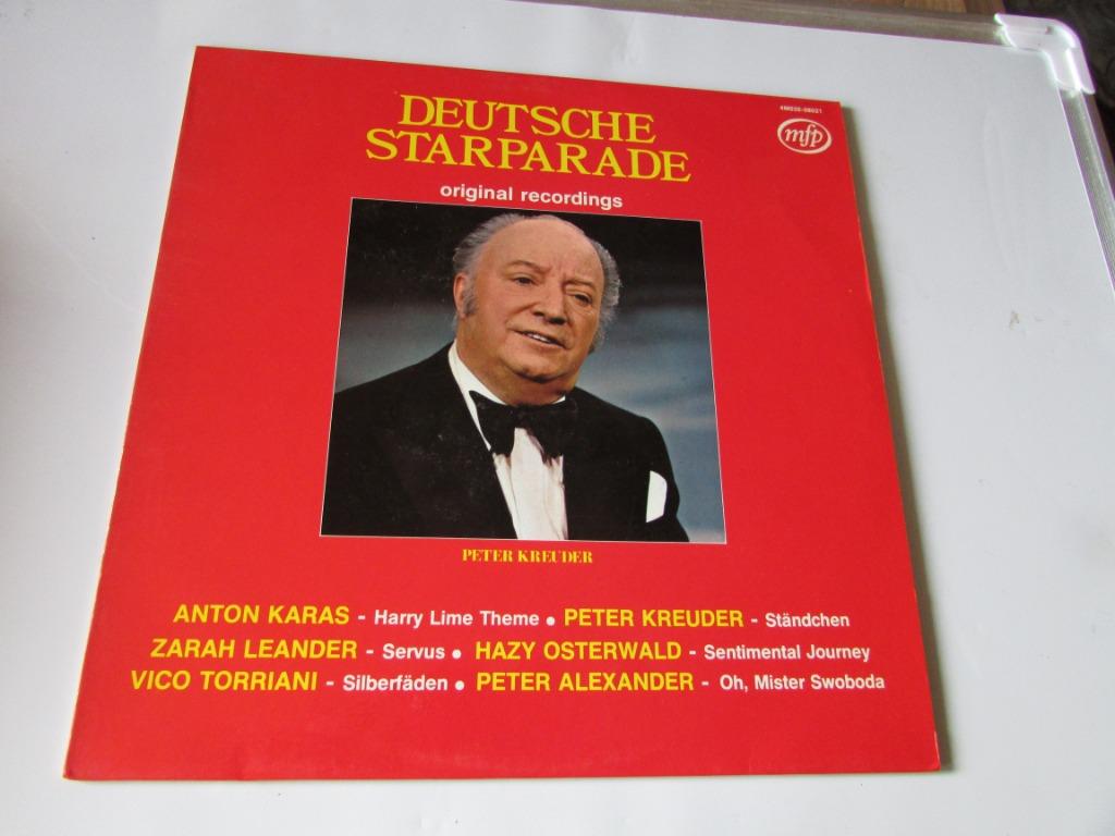 DEUTSCHE STARPARADE, ENREGISTREMENT ORIGINAL, LP, CD & DVD, Vinyles | Compilations, Enlèvement ou Envoi, Utilisé, 12 pouces, Musique du monde