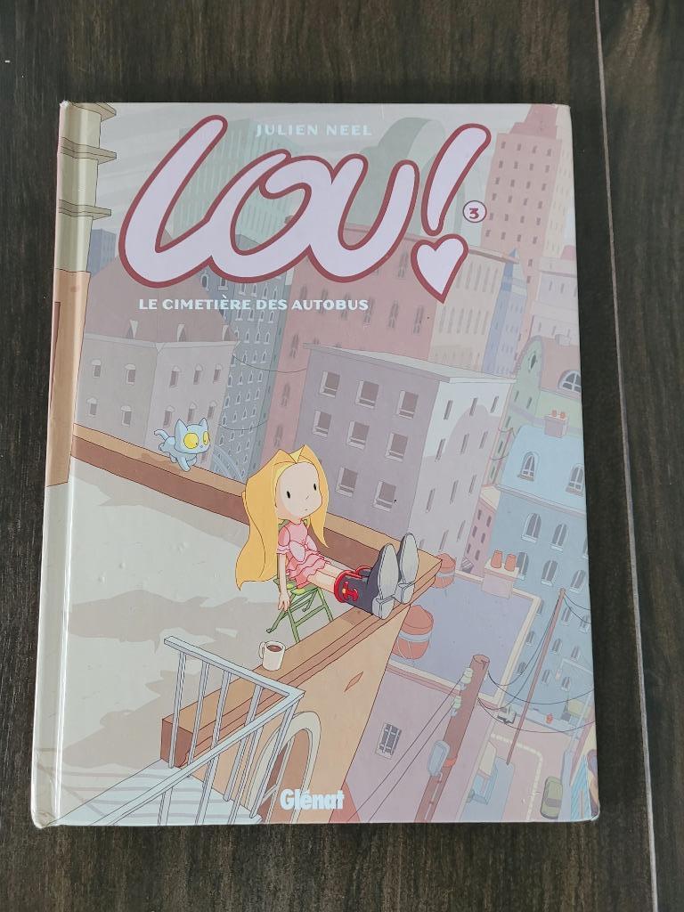 Bande dessinée jeunesse lou le cimetière des autobus tome 3, Enlèvement, Utilisé, Julien Neel