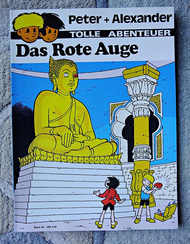 Jommeke: Peter + Alexander 34: Das Rote Auge - comme neuf !!, Une BD, Enlèvement ou Envoi, Comme neuf, Jef Nys