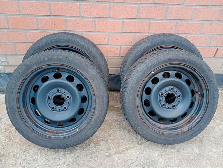 BMW 3-serie, 1-serie velgen met Goodyear 185 60 16-banden, Auto-onderdelen, Banden en Velgen, Ophalen, Gebruikt, 16 inch, Banden en Velgen