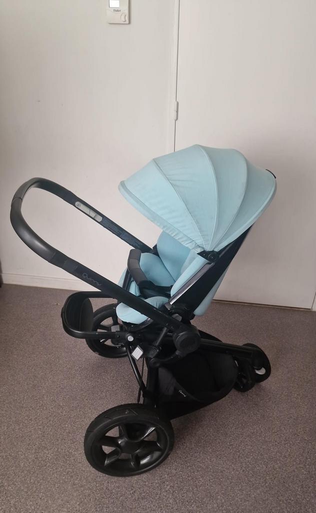Quinny kinderwagen in mooie lichtblauwe kleur., Kinderen en Baby's, Ophalen, Zo goed als nieuw, Kinderwagen, Quinny
