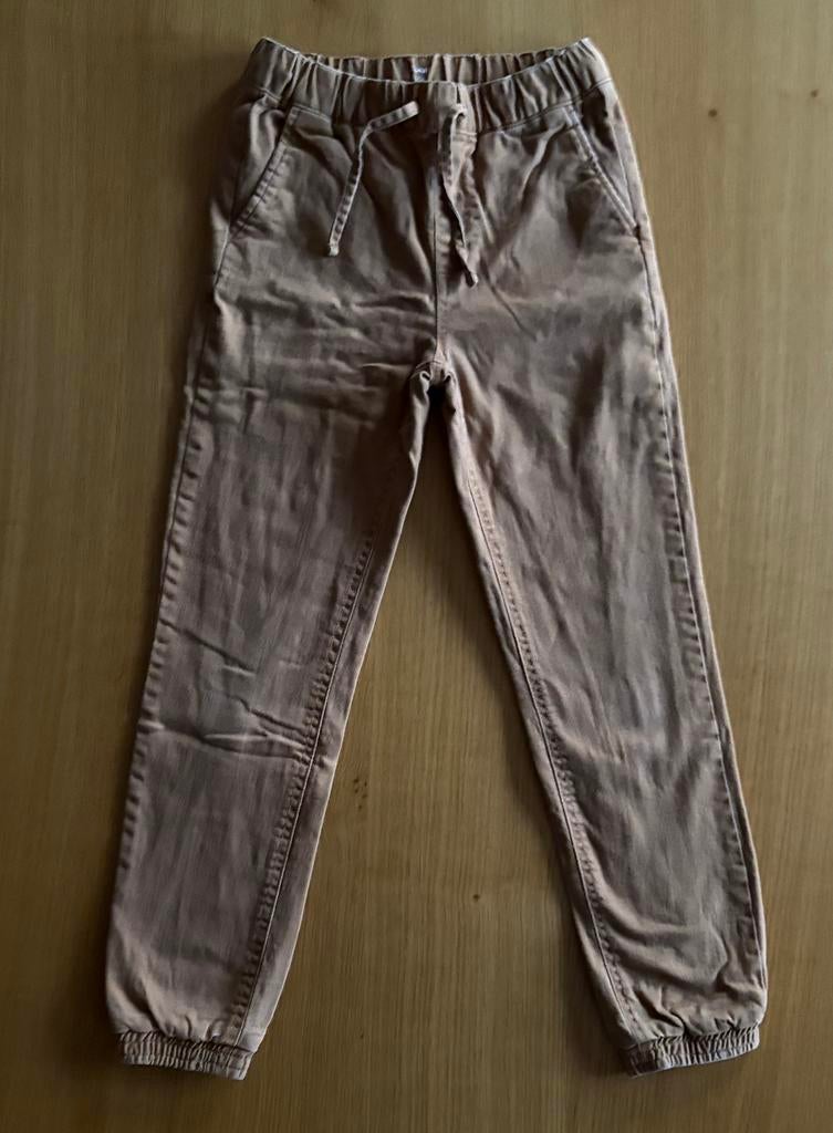 Pantalon Jogger caramel - 10 ans - 8€, Enfants & Bébés, Enlèvement ou Envoi, Comme neuf, Garçon, Pantalon