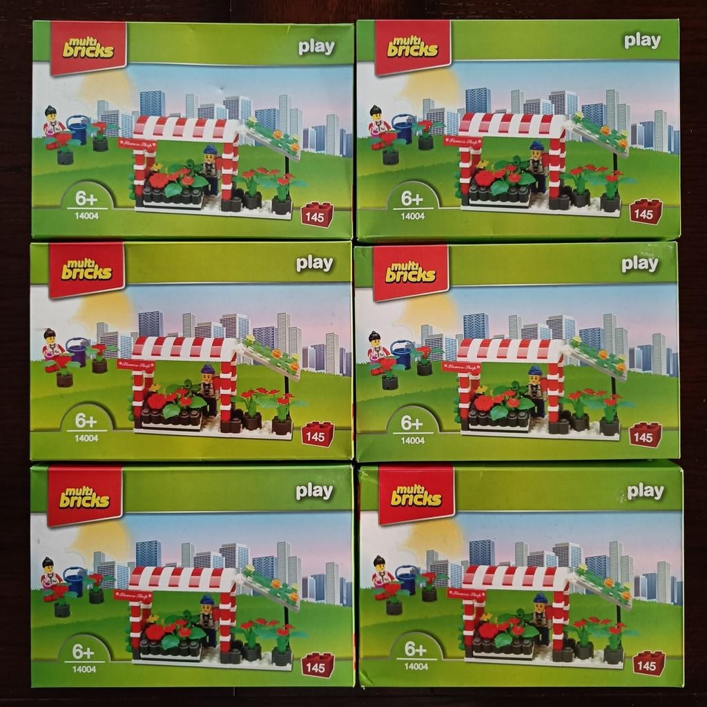 Multibricks Play - 6stuks., Kinderen en Baby's, Ophalen of Verzenden, Zo goed als nieuw, Overige merken