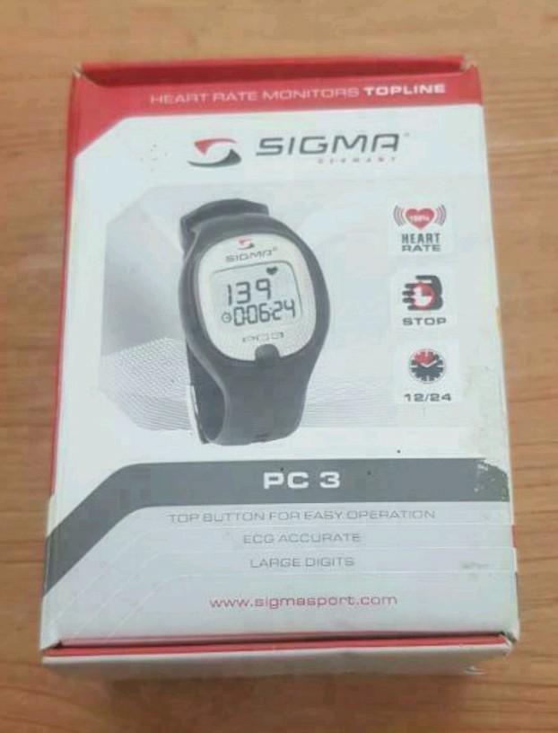Montre cardio, Sports & Fitness, Enlèvement ou Envoi, Comme neuf, Sigma, Avec ceinture thoracique