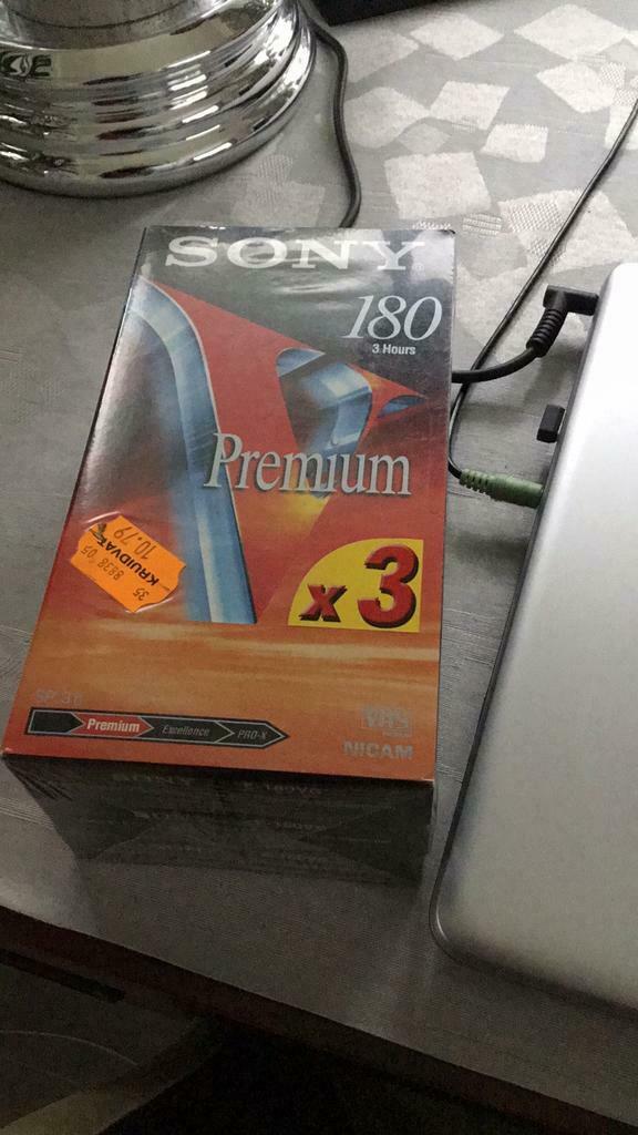 VHS  3 stuks, Ophalen of Verzenden, Nieuw in verpakking