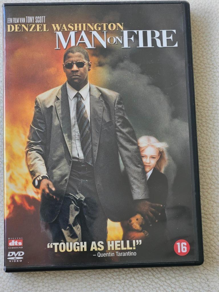 DVD 'Man on Fire', Cd's en Dvd's, Dvd's | Actie, Zo goed als nieuw, Actiethriller, Vanaf 16 jaar, Ophalen of Verzenden