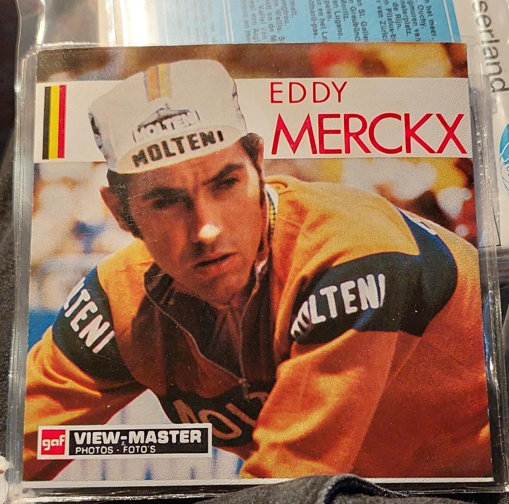 EDDY MERCKX Viewmaster en schijfjes, Antiek en Kunst, Ophalen