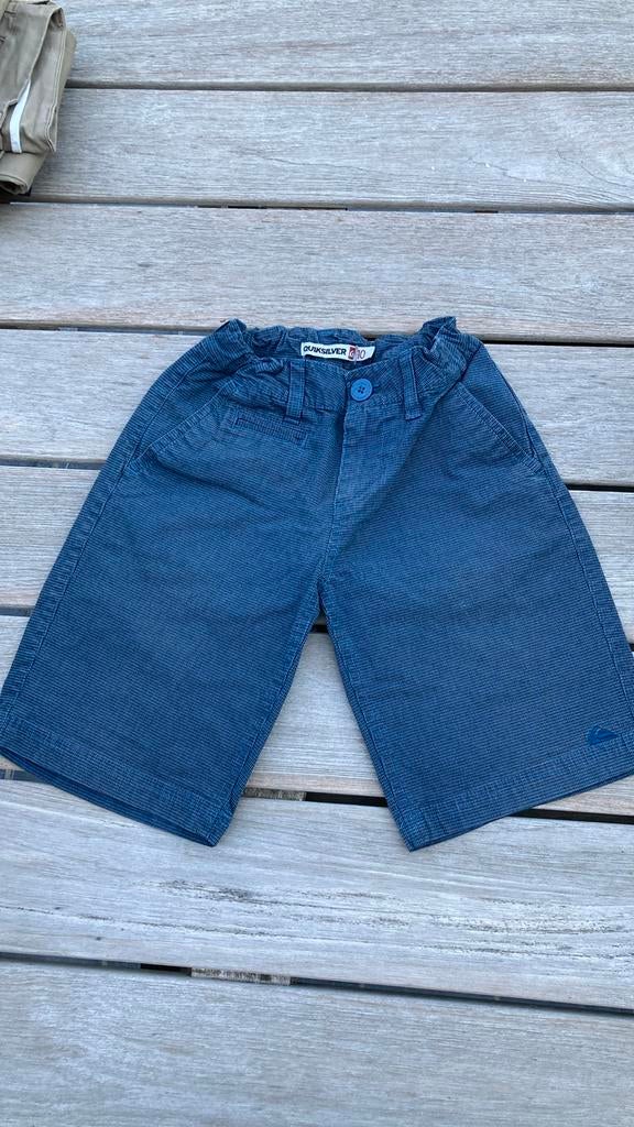 Quiksilver short, blauwzwart geruit, 10 jaar, Broek, Gebruikt, Ophalen of Verzenden, QuickSilver