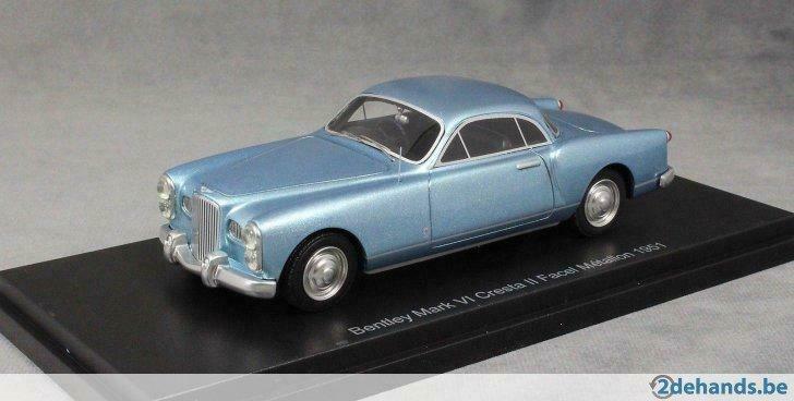 1:43 BoS Models 43470 Bentley MK VI Cresta II Facel Metallon, Enlèvement ou Envoi, Neuf, Voiture