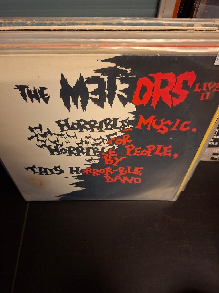 lp - the meteors - live II - bak 1, Ophalen of Verzenden, Gebruikt