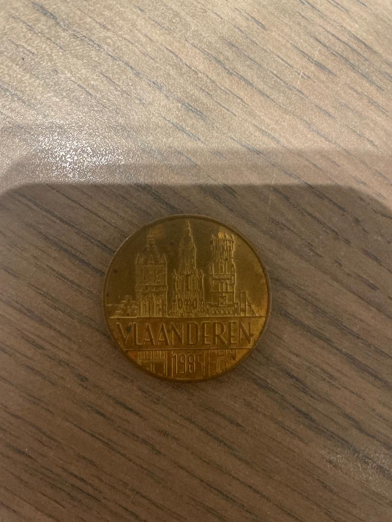 50 vlaamse franken 1985, Ophalen of Verzenden