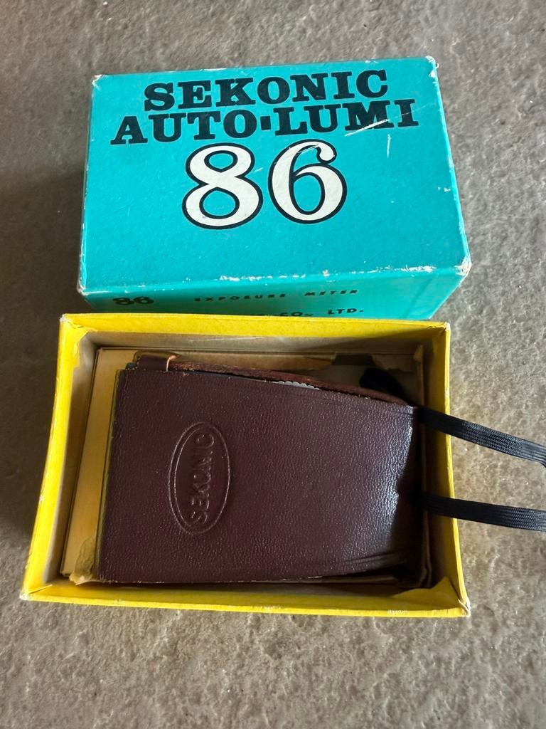 Seconic Corporation Auto-Lumi 86 lichtmeter jaren ‘70-‘80, Ophalen of Verzenden