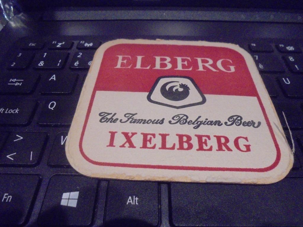 Elberg, Verzamelen, Biermerken, Ophalen of Verzenden, Zo goed als nieuw, Viltje(s)