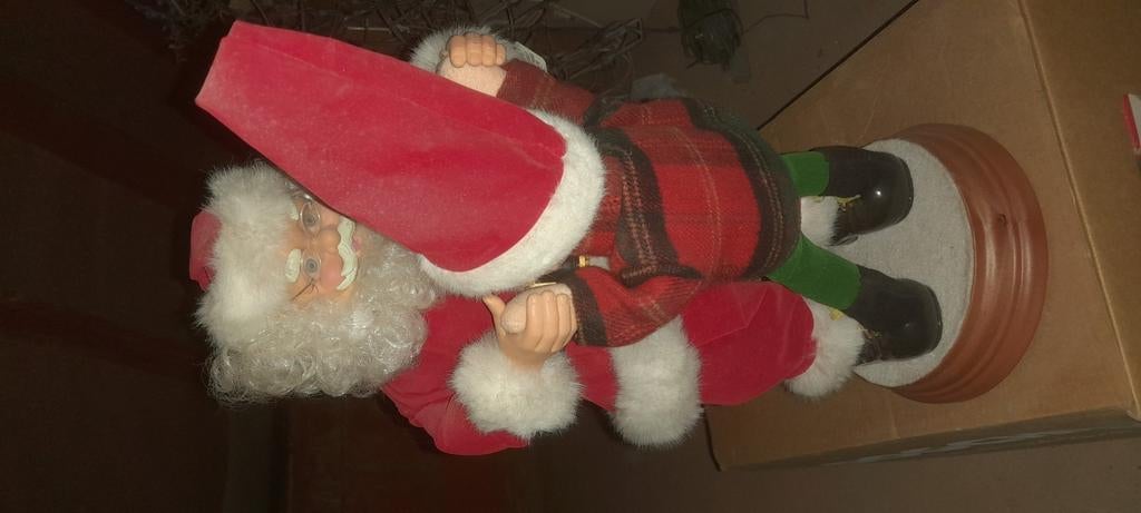 Père Noël automate avec  son lutin, Enlèvement, Comme neuf