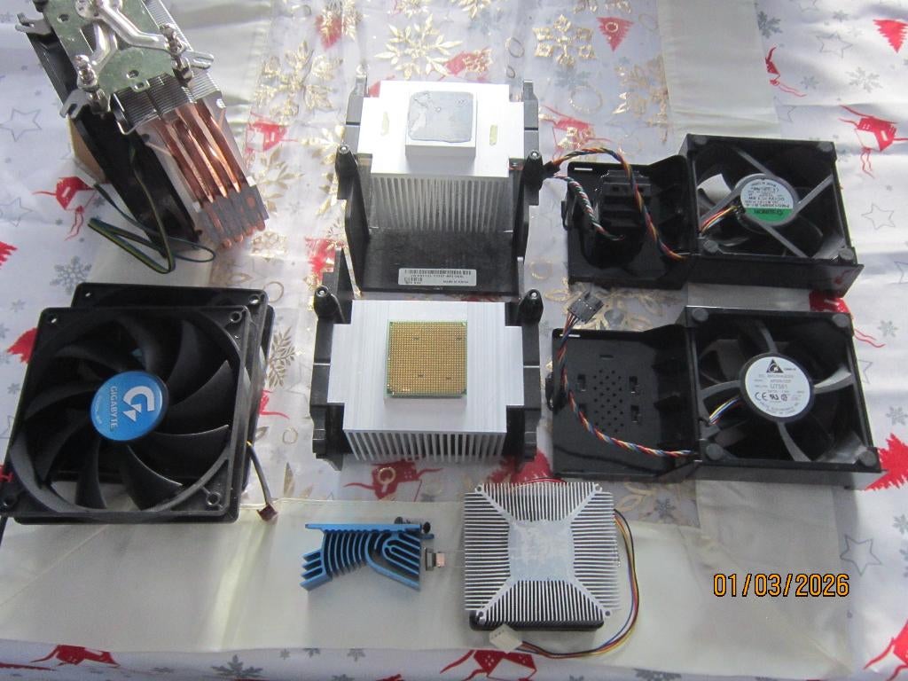 Desktop PC Coolers en Koelblokken, Ophalen of Verzenden, Gebruikt, Luchtkoeling