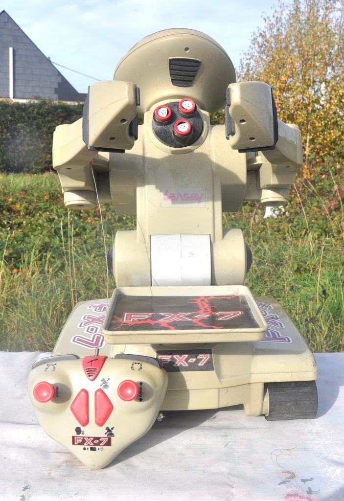 robot vintage lansay fx-7, Enlèvement ou Envoi, Utilisé